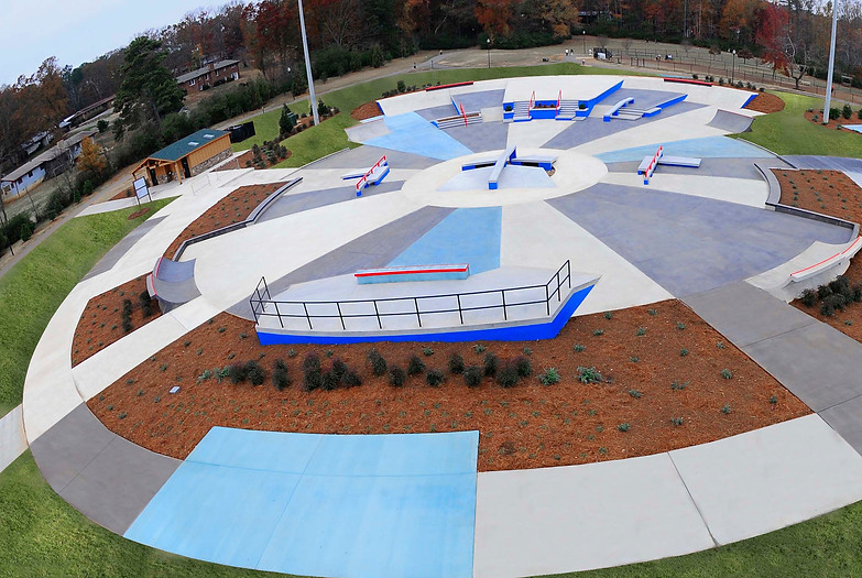 Kennesaw Swift-Cantrell Skatepark municipal procurement project by California Skateparks