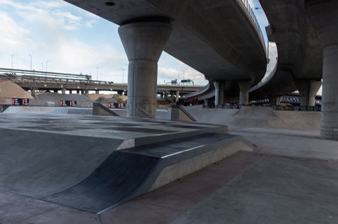 Lynch Family Skatepark — Detail View 1