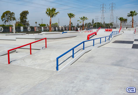 Vans Huntington Beach Skatepark — Detail View 2