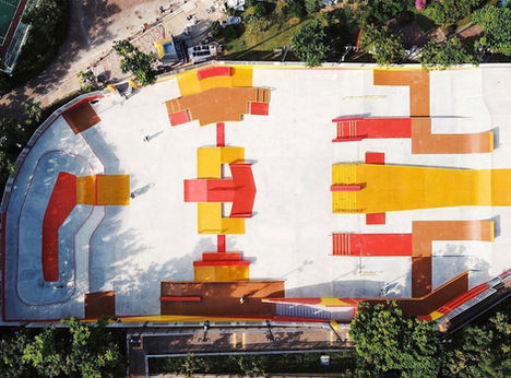Meifoo Skatepark — Detail View 1