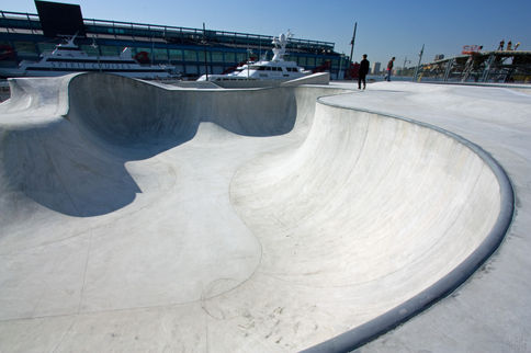 Pier 62 Hudson River Skate Park — Detail View 2