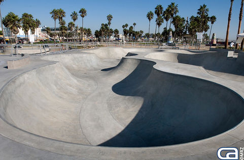 Venice Beach Skatepark — Detail View 1