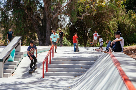Diamond Skate Plaza — Detail View 1