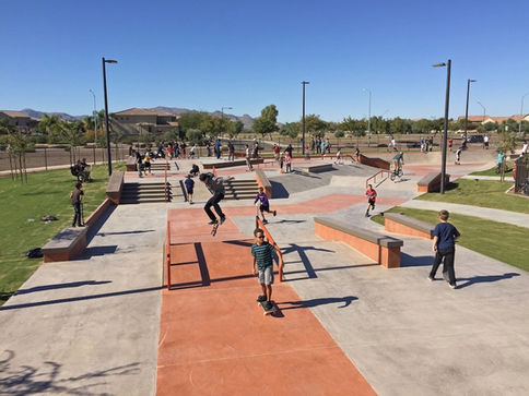 Surprise Farms Skatepark — Detail View 2