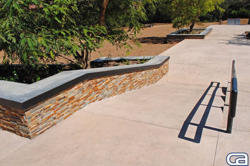 Chris Cole’s Backyard Skatepark — Detail View 1