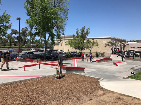 Lemon Grove Skatepark — Detail View 1