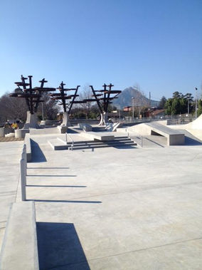 San Luis Obispo Skatepark — Detail View 1