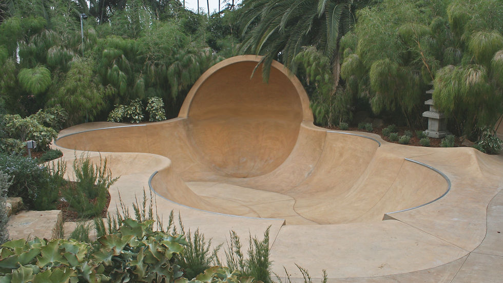 Global competition skatepark build by California Skateparks
