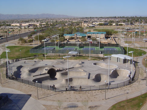 Goodyear Skate Park — Detail View 1