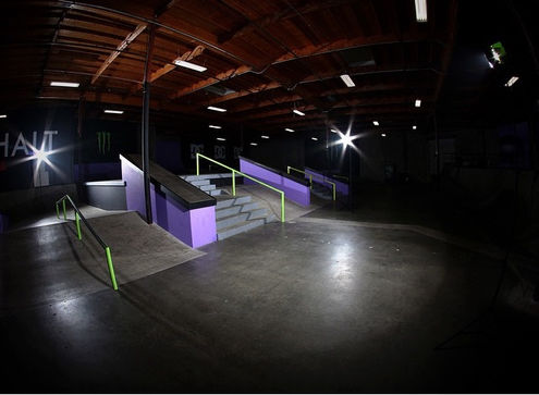 Nyjah Huston’s Private Skatepark — California, USA