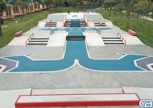 Nike Templo Mayor Skatepark — Detail View 2