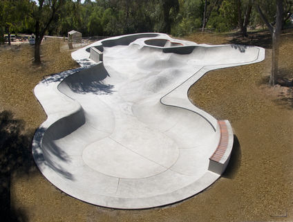 Peck Park Skatepark — Detail View 1
