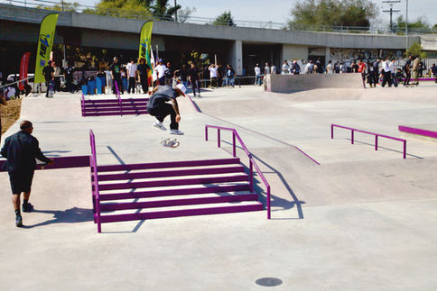 Watts Skate Park — Detail View 2