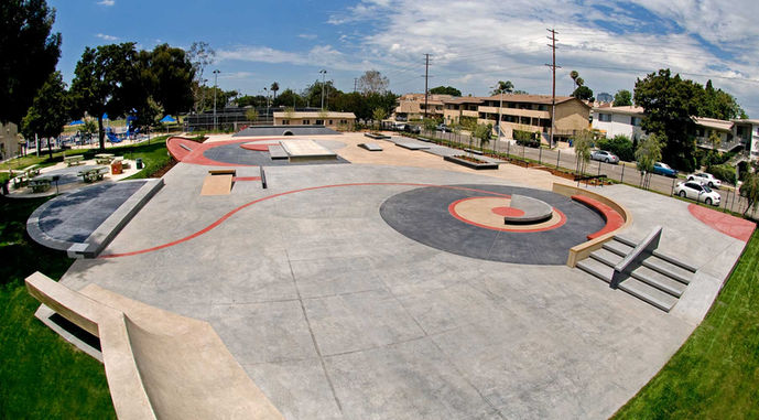 Stoner Skate Plaza — Los Angeles, CA is one of the latest projects from California Skateparks