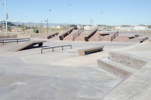 Erie Community Skatepark — Detail View 2