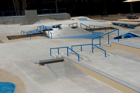 Tinnell Memorial Skate Plaza — Detail View 2