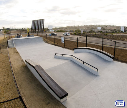 Prince Park Skate Park — Detail View 1