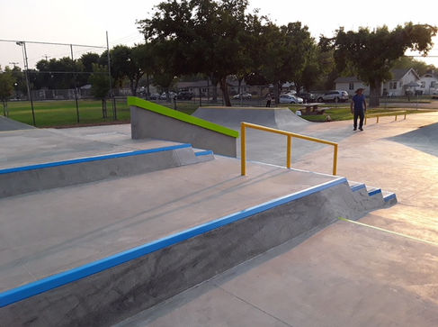 Merced Skatepark — Detail View 1