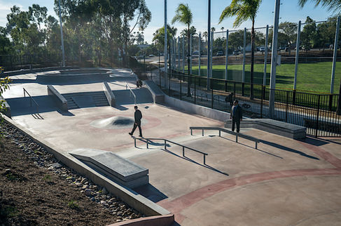 Park De La Cruz Skatepark — Detail View 1